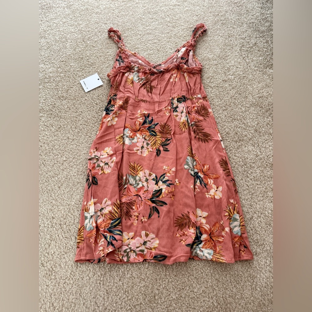 NWT O'Neill Luella Babydoll Dress - Picture 4 of 4